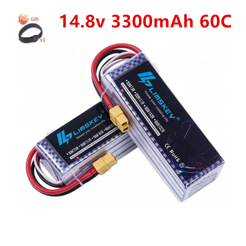 Lipo Battery 4S - Baterai LiPo 4S 14.8V 3300mAh 60C/80C