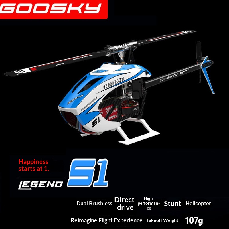 Rc Hobby Direct - Helikopter RC Goosky S1 Model Pesawat