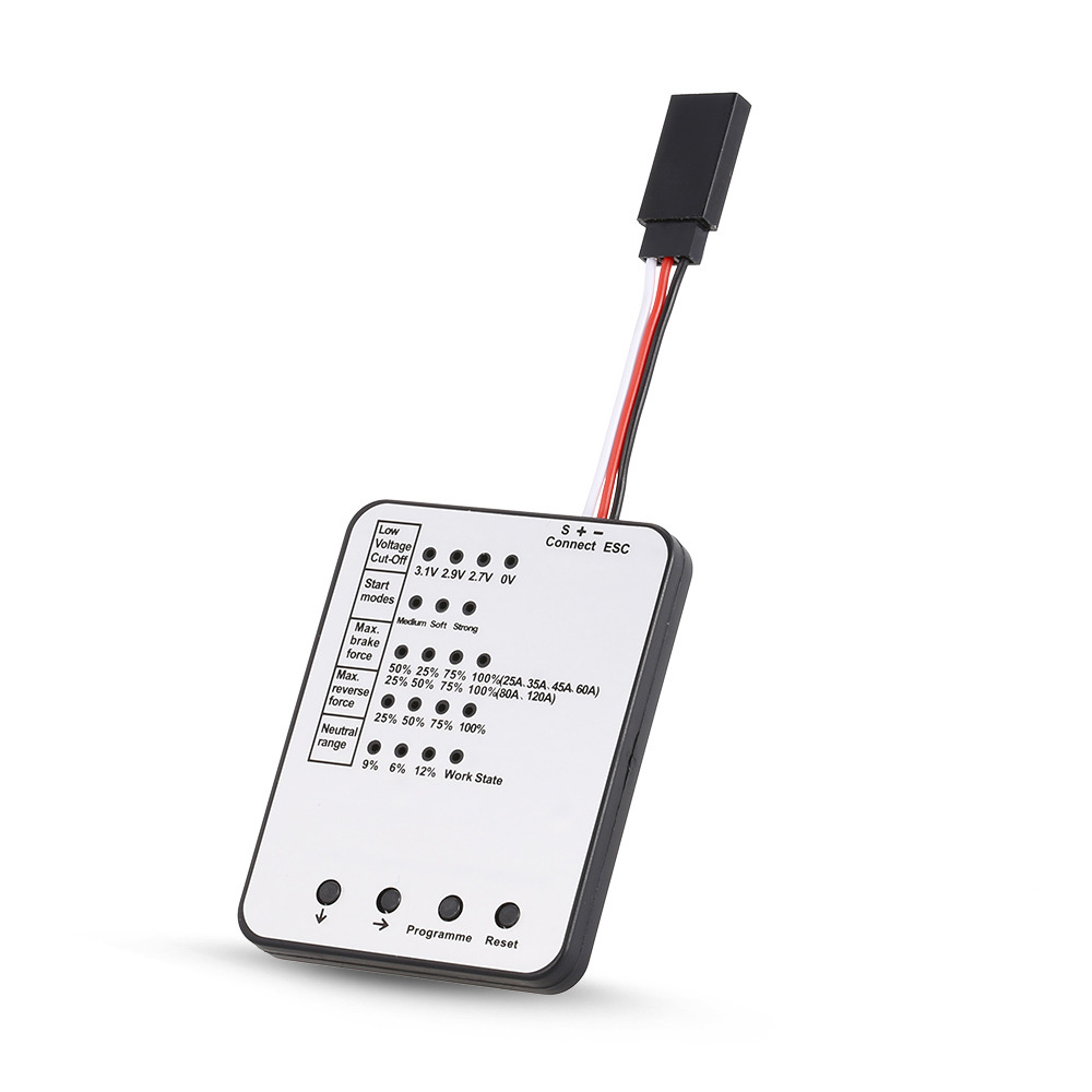 Esc Waterproof 60A - Kartu Program ESC LED Surpass Hobby