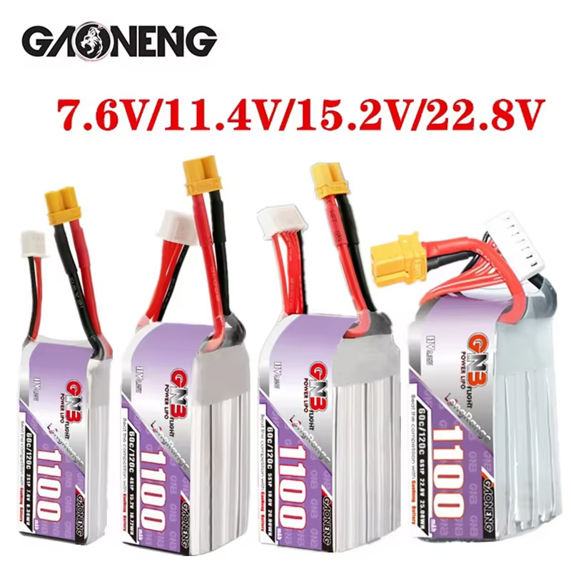 Lipo Battery 4S - GNB Drone balap panjang, suku cadang