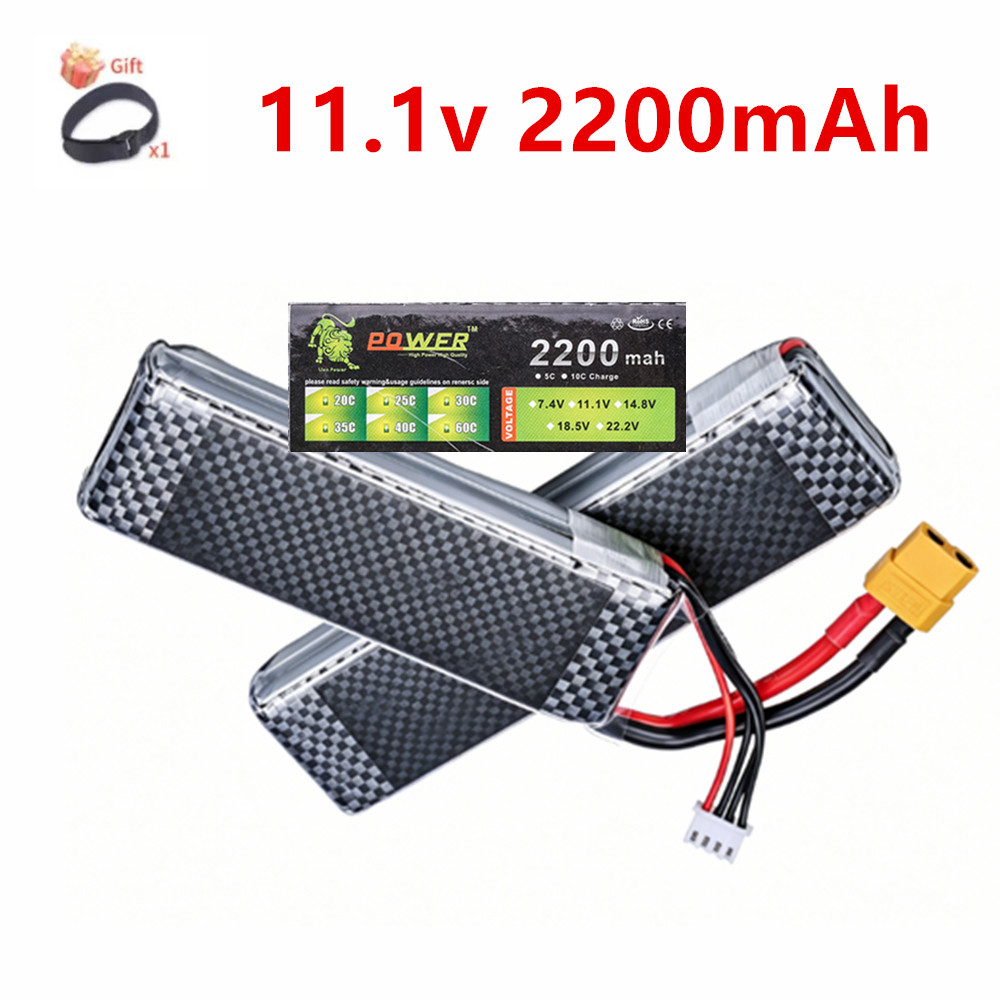 Hobby Rc Quadcopters - Baterai Lipo 3S 11.1V 2200mAh 35C