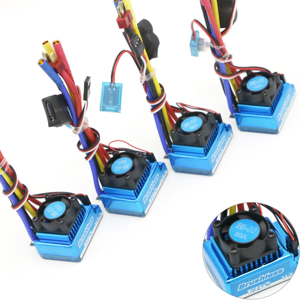 Esc Waterproof 60A - Pengendali kecepatan listrik, tahan debu untuk