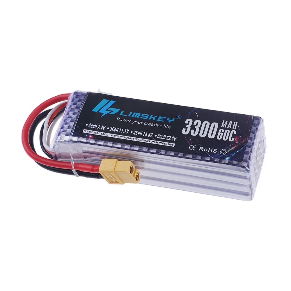 Baterai LiPo 4S 14.8V 3300mAh  - Lipo Battery 4S ulasan dan harga