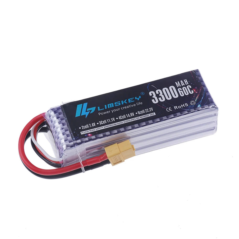 Baterai LiPo 4S 14.8V 3300mAh  - Lipo Battery 4S ulasan dan harga
