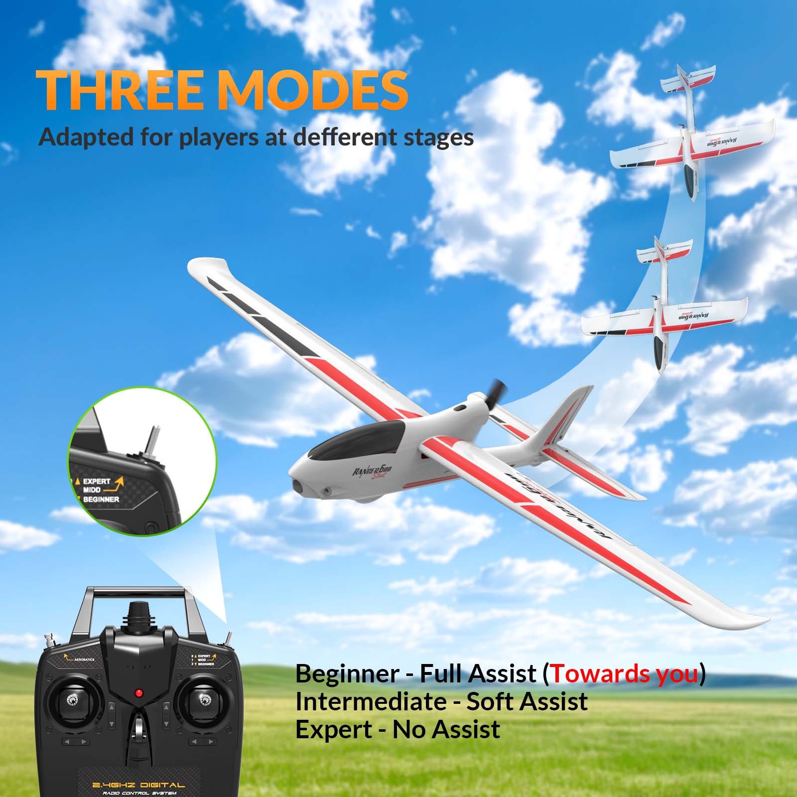Pesawat RC VOLANTEXRC untuk De - Rc Planes Horizon Hobby ulasan dan harga