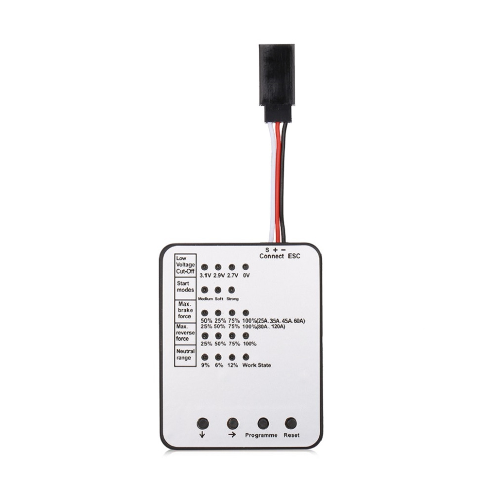 Kartu Program ESC LED Surpass  - Esc Waterproof 60A ulasan dan harga