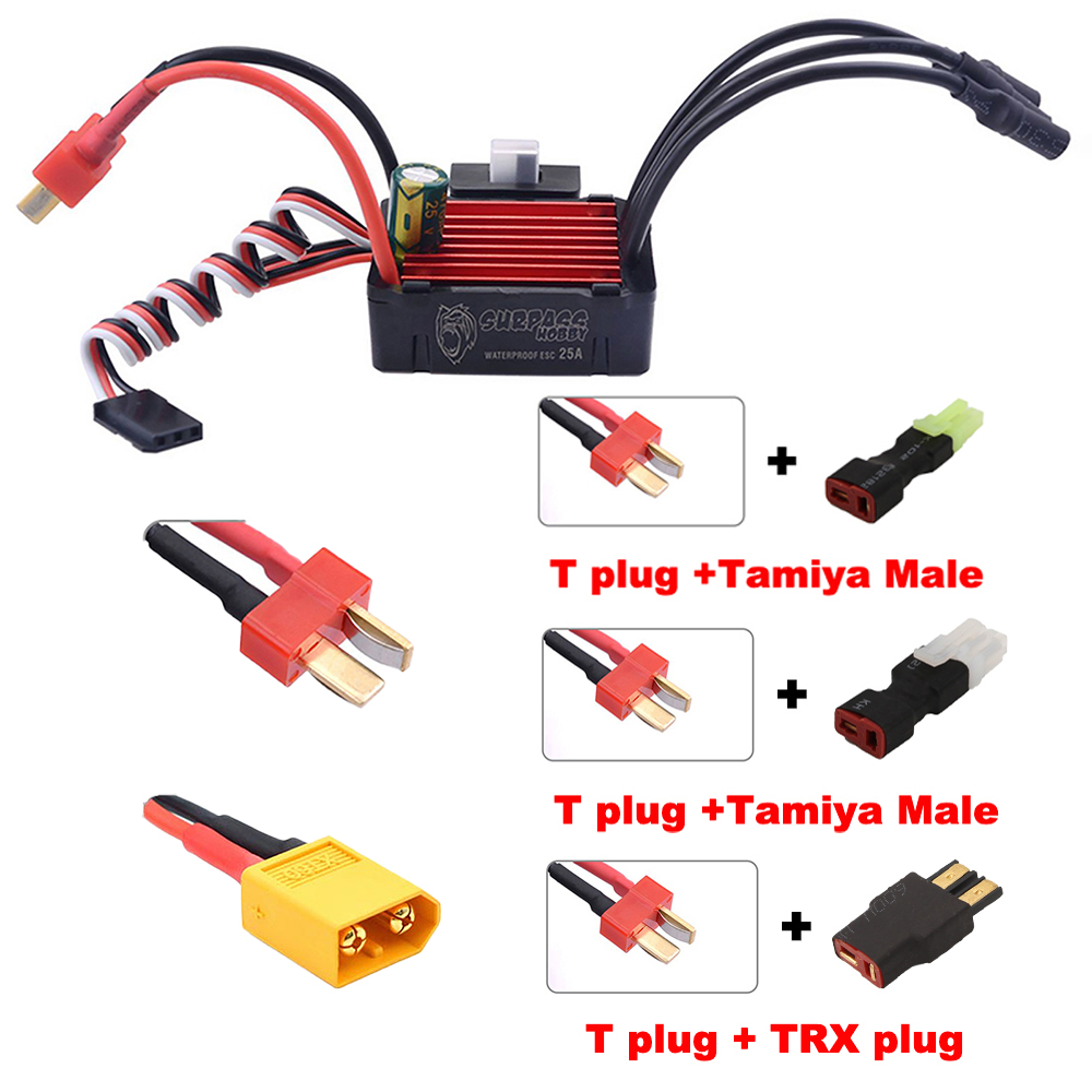 Motor tanpa sikat RC, Surf hob - Esc Waterproof 60A ulasan dan harga