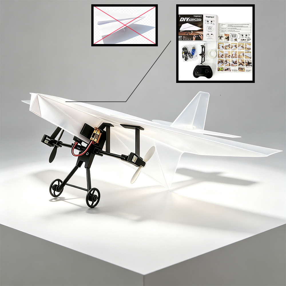 Pesawat Kertas RC Elektrik DIY - Rc Planes Horizon Hobby ulasan dan harga