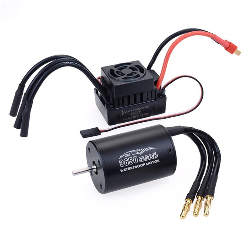 A49K-Motor Tanpa Sikat Tahan A - Esc Waterproof 60A ulasan dan harga