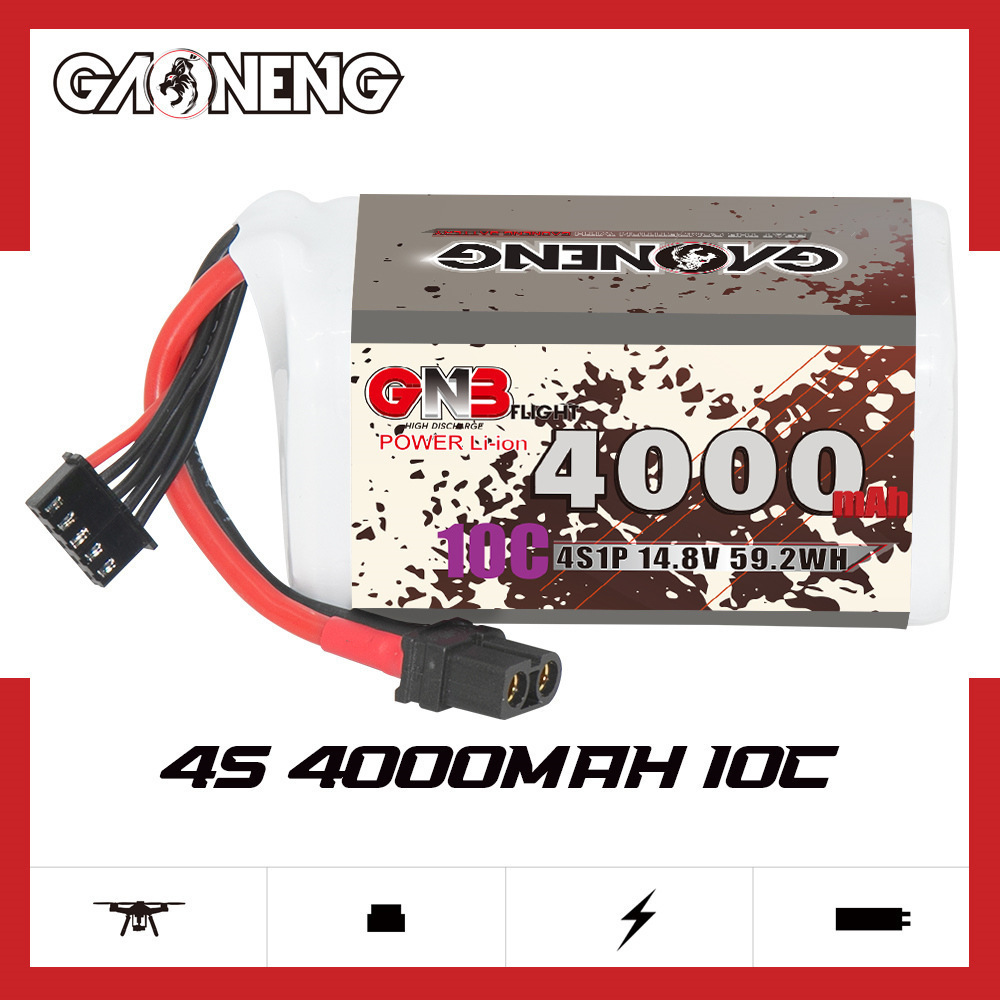 GNB 4000mAh 4S 14.8V 10C 20C d - Lipo Battery 4S ulasan dan harga