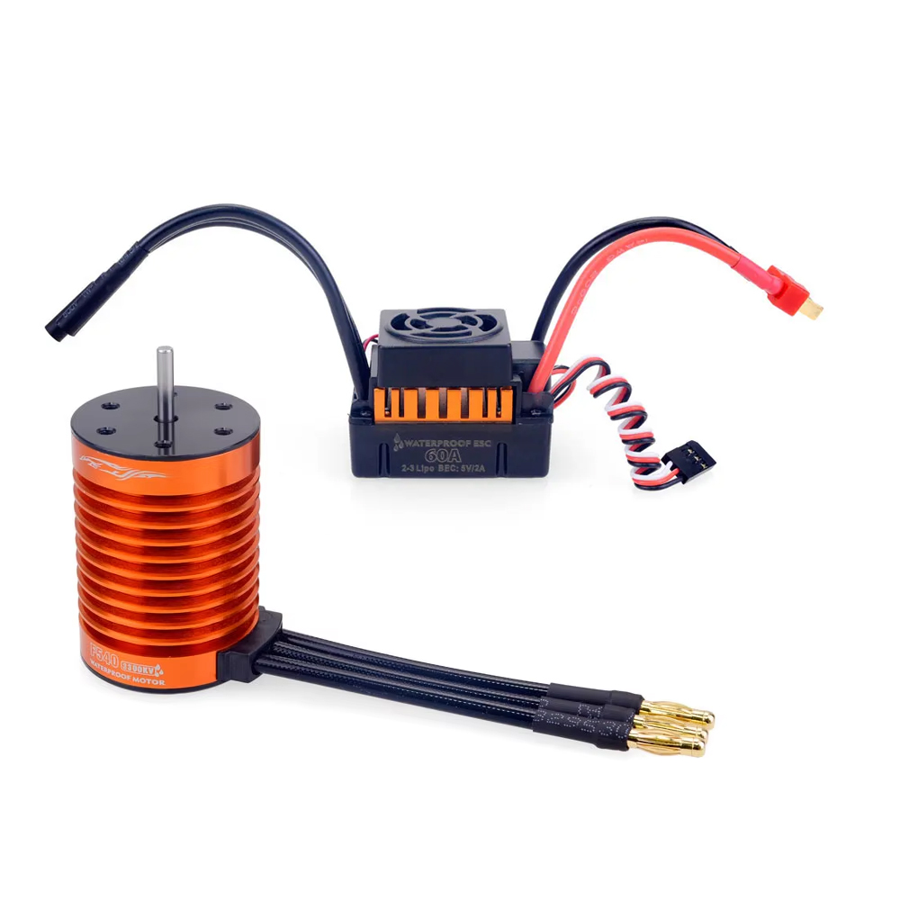 1/10 1/12 1/14 RC bagian tahan - Esc Waterproof 60A ulasan dan harga