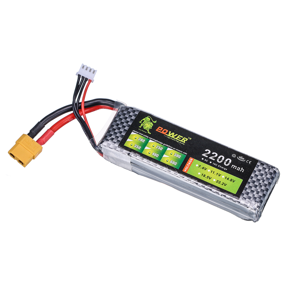 Baterai Lipo 3S 11.1V 2200mAh  - Hobby Rc Quadcopters ulasan dan harga