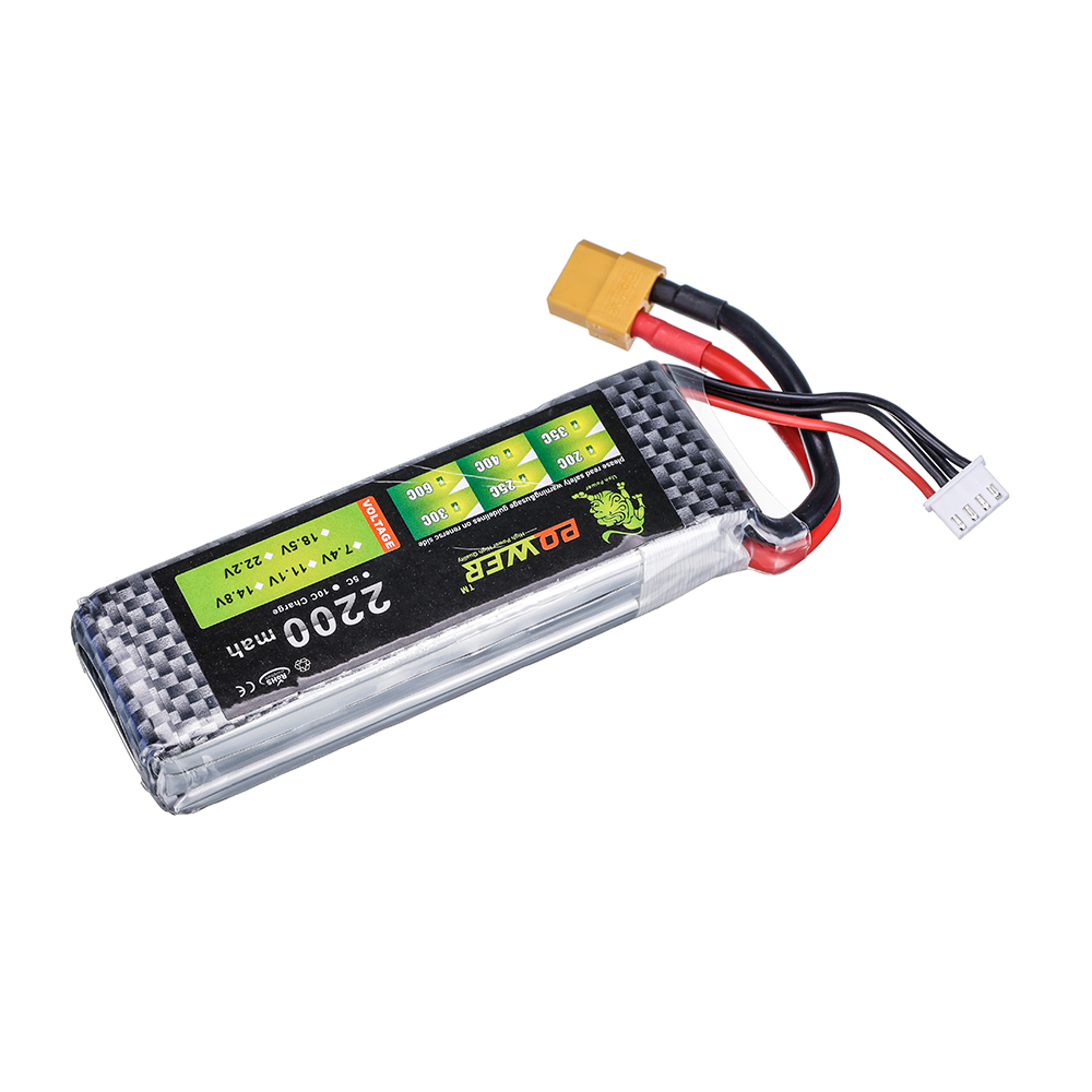 Baterai Lipo 3S 11.1V 2200mAh  - Hobby Rc Quadcopters ulasan dan harga