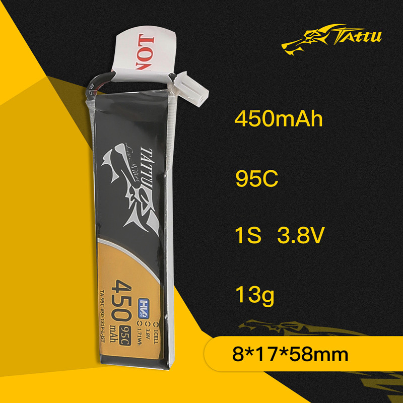 3 buah TATTU baru 450/500/550m - Lipo Battery 4S ulasan dan harga