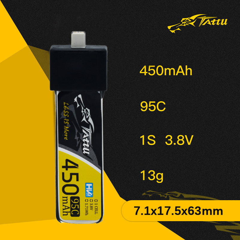 3 buah TATTU baru 450/500/550m - Lipo Battery 4S ulasan dan harga