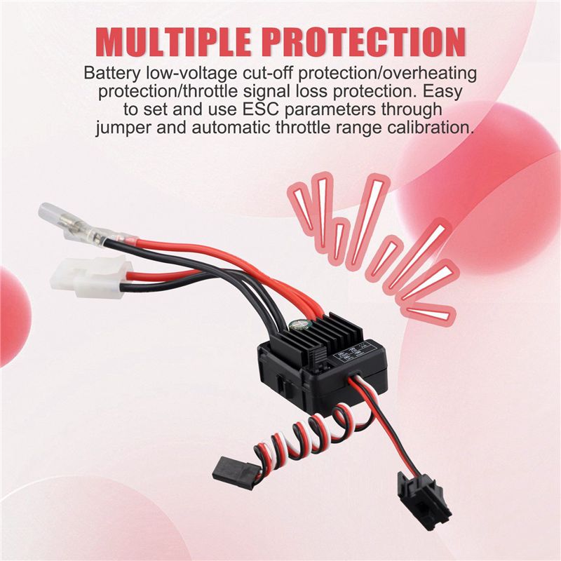 CYGJ-2X RC 1060 ESC dengan Sik - Esc Waterproof 60A ulasan dan harga