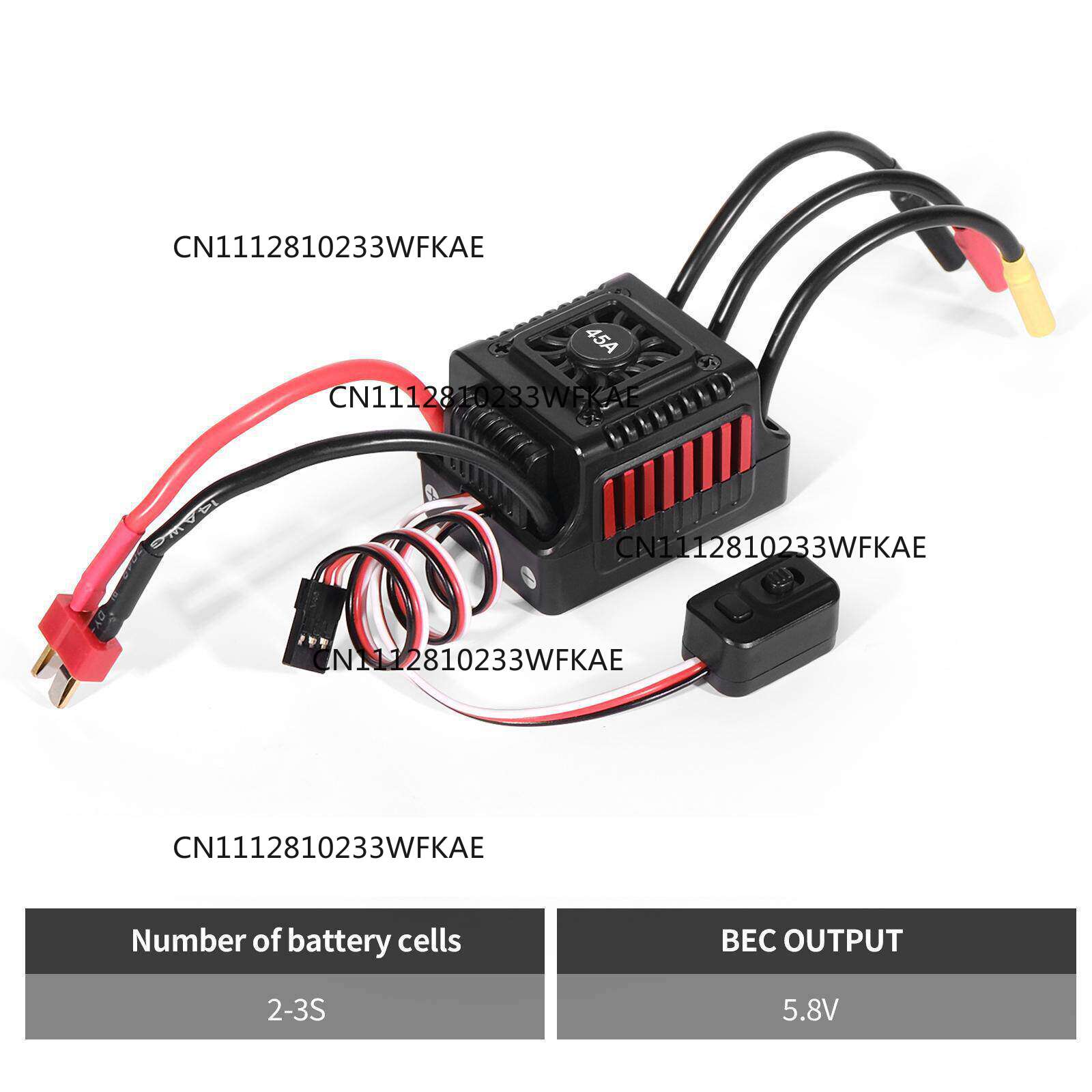 YSIDO 45A/60A tahan air dan de - Esc Waterproof 60A ulasan dan harga